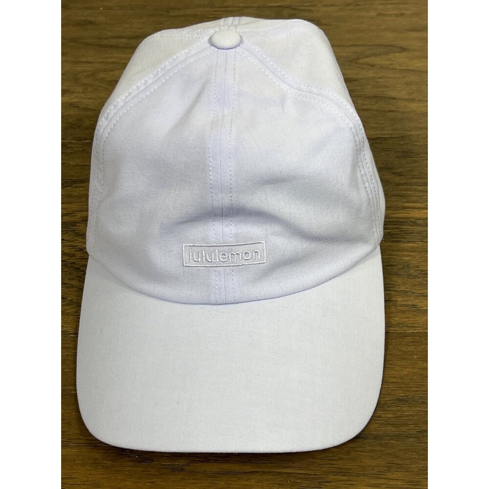 LULULEMON Women's Baller Soft Hat Cap LOGO in Light Blue OS #W9DO0S NWOT - Picture 2 of 6